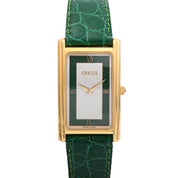 Rectangular Watch 2600M Quartz Silver/Green