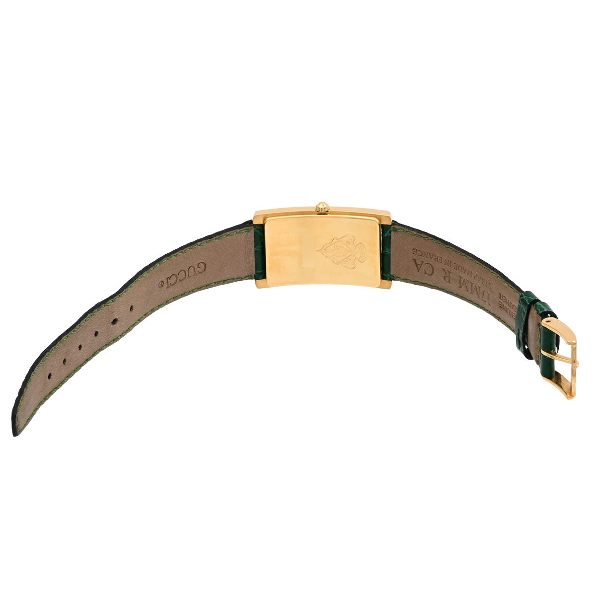 Rectangular Watch 2600M Quartz Silver/Green