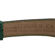 Rectangular Watch 2600M Quartz Silver/Green