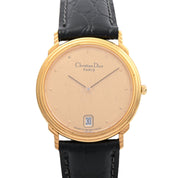 Round Logo Face Watch 45.12.02/12 Quartz Champagne
