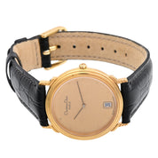 Round Logo Face Watch 45.12.02/12 Quartz Champagne