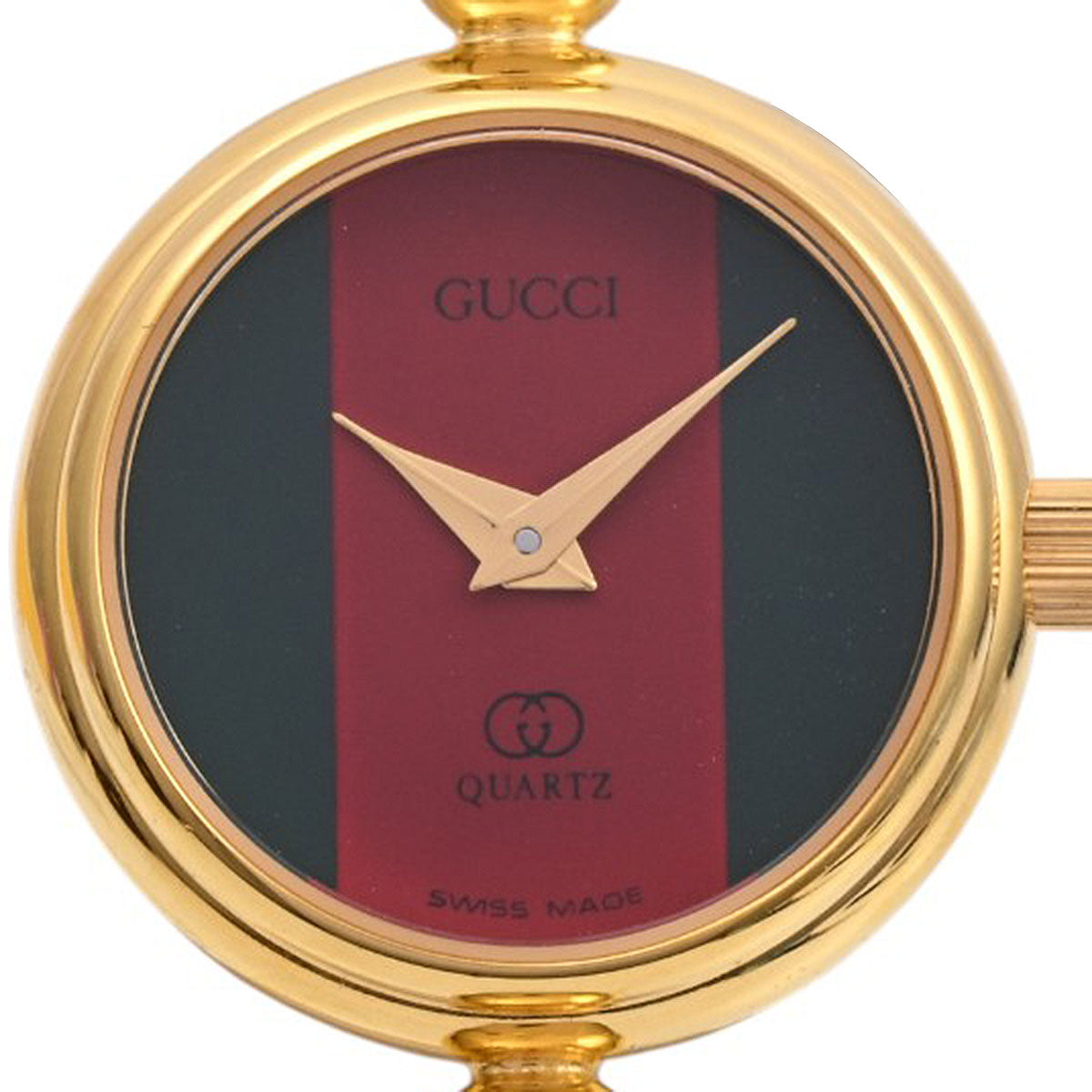 Round Sherry Line Bangle Watch 2047L Quartz Red/Green