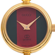 Round Sherry Line Bangle Watch 2047L Quartz Red/Green