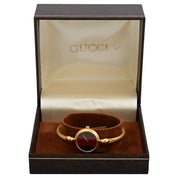 Round Sherry Line Bangle Watch 2047L Quartz Red/Green