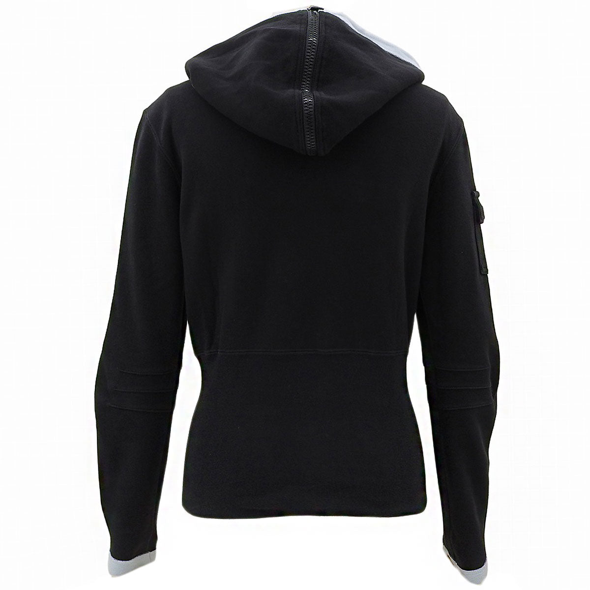 2003 CC Logo Zip-Up Hoodie #34 Black/Light Blue