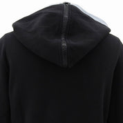 2003 CC Logo Zip-Up Hoodie #34 Black/Light Blue