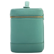 circa 1998 Caviar Skin CC Mark Stitch Vanity Bag Ice Blue