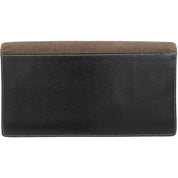 Velasquez Long Wallet Mocha Brown/Black