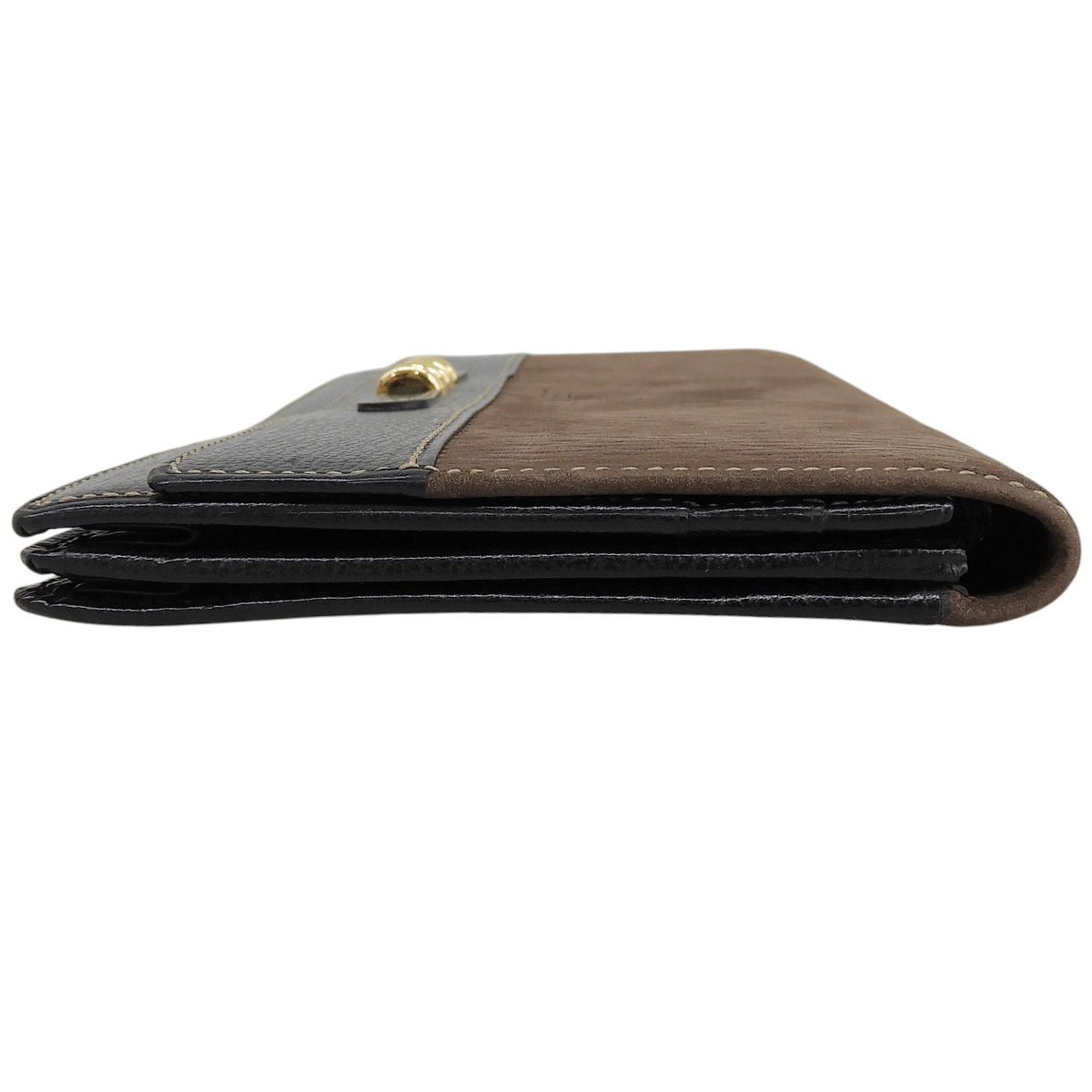 Velasquez Long Wallet Mocha Brown/Black