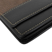 Velasquez Long Wallet Mocha Brown/Black