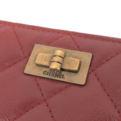Circa 2015 2.55 Matelassé Stitch Long Wallet Red