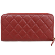 Circa 2015 2.55 Matelassé Stitch Long Wallet Red