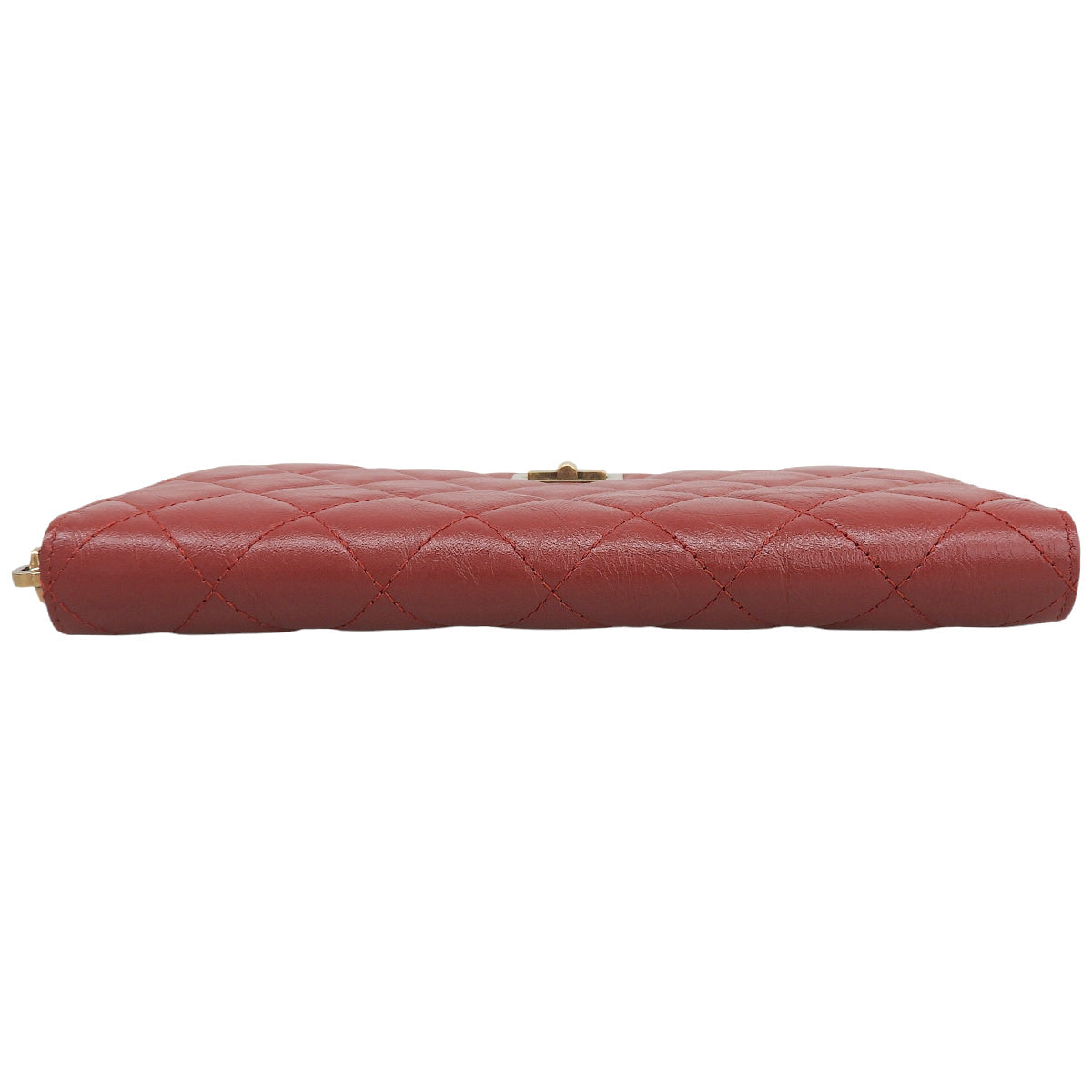 Circa 2015 2.55 Matelassé Stitch Long Wallet Red