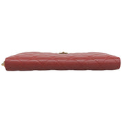 Circa 2015 2.55 Matelassé Stitch Long Wallet Red