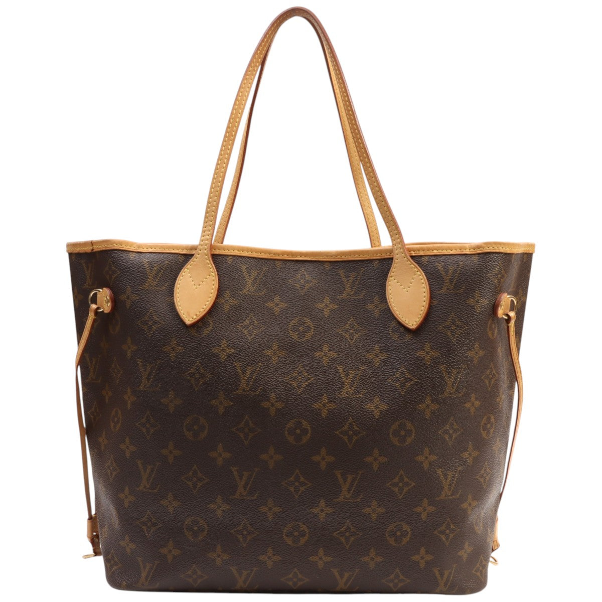 2008年产 老花帆布 Neverfull MM 中号手袋 棕色