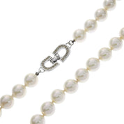 Pearl Design Necklace White