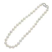 Pearl Design Necklace White