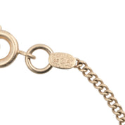 2005 Matelassé motif CC logo bracelet, gold
