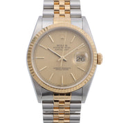 2000年頃製 デイトジャスト 36mm 16233 自動巻き シャンパン