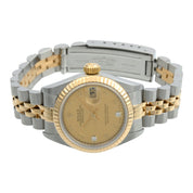 Circa 2002, Datejust 26mm 79173, 2-diamond, automatic, champagne