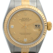 Circa 2002, Datejust 26mm 79173, 2-diamond, automatic, champagne