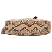 Python Logo Plate 2-Way Bag Beige