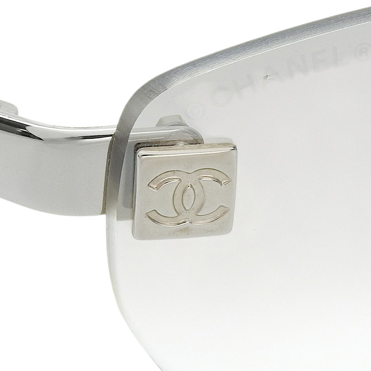 CC Mark Rimless Sunglasses Grey