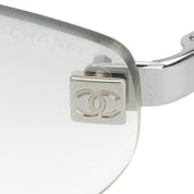 CC Mark Rimless Sunglasses Grey