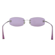 CC Mark Rimless Sunglasses Pink