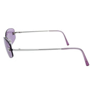 CC Mark Rimless Sunglasses Pink