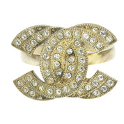 2016年製 ラインストーンCCマークリング #51 ゴールド