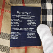 Nova Check Lined Trench Coat Khaki