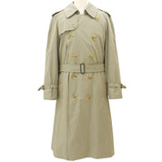 Nova Check Lined Trench Coat Khaki