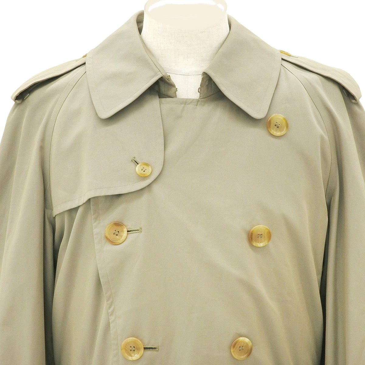 Nova Check Lined Trench Coat Khaki