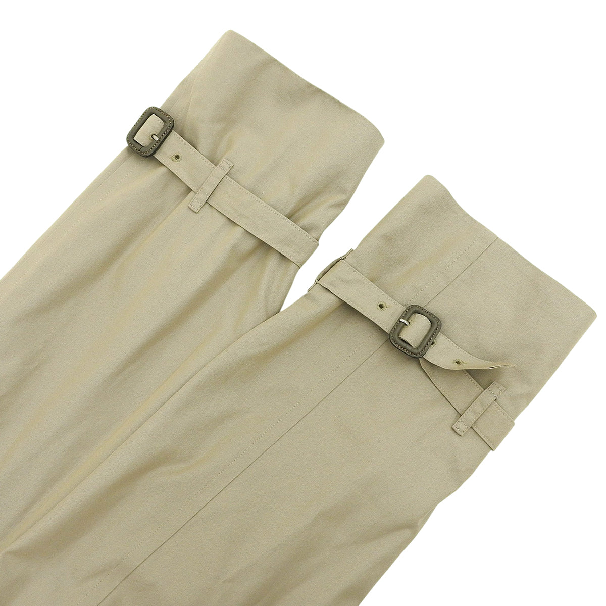 Nova Check Lined Trench Coat Khaki