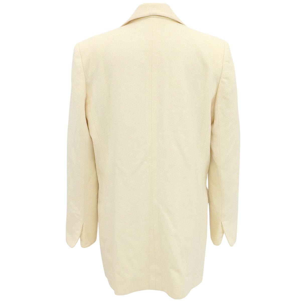Logo Button Jacket #M Ivory