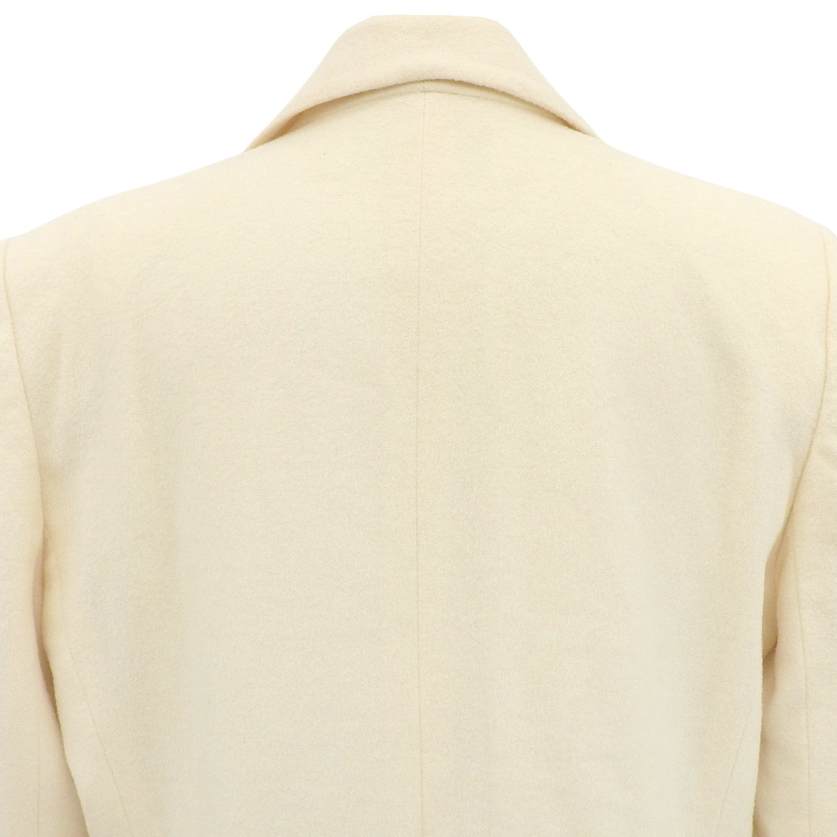 Logo Button Jacket #M Ivory