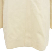 Logo Button Jacket #M Ivory