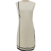 Knit Sleeveless Dress #34 Ivory