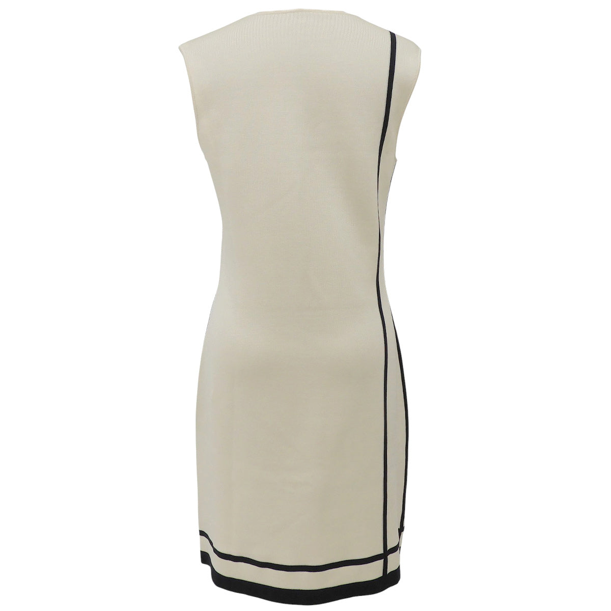 Knit Sleeveless Dress #34 Ivory