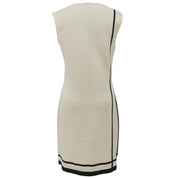 Knit Sleeveless Dress #34 Ivory