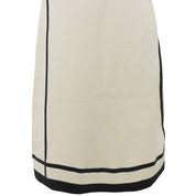 Knit Sleeveless Dress #34 Ivory