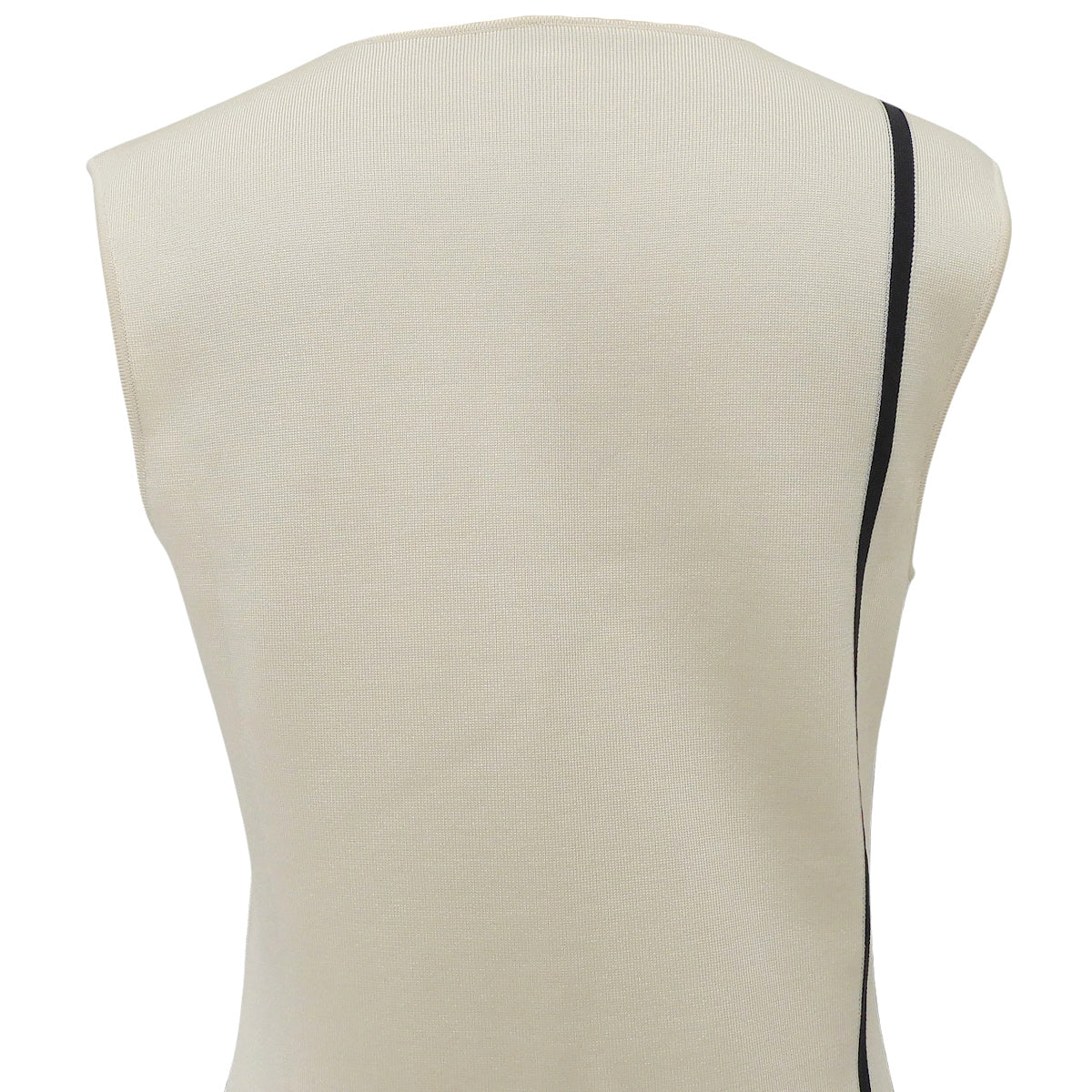 Knit Sleeveless Dress #34 Ivory