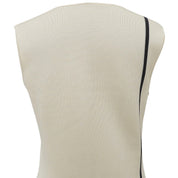 Knit Sleeveless Dress #34 Ivory