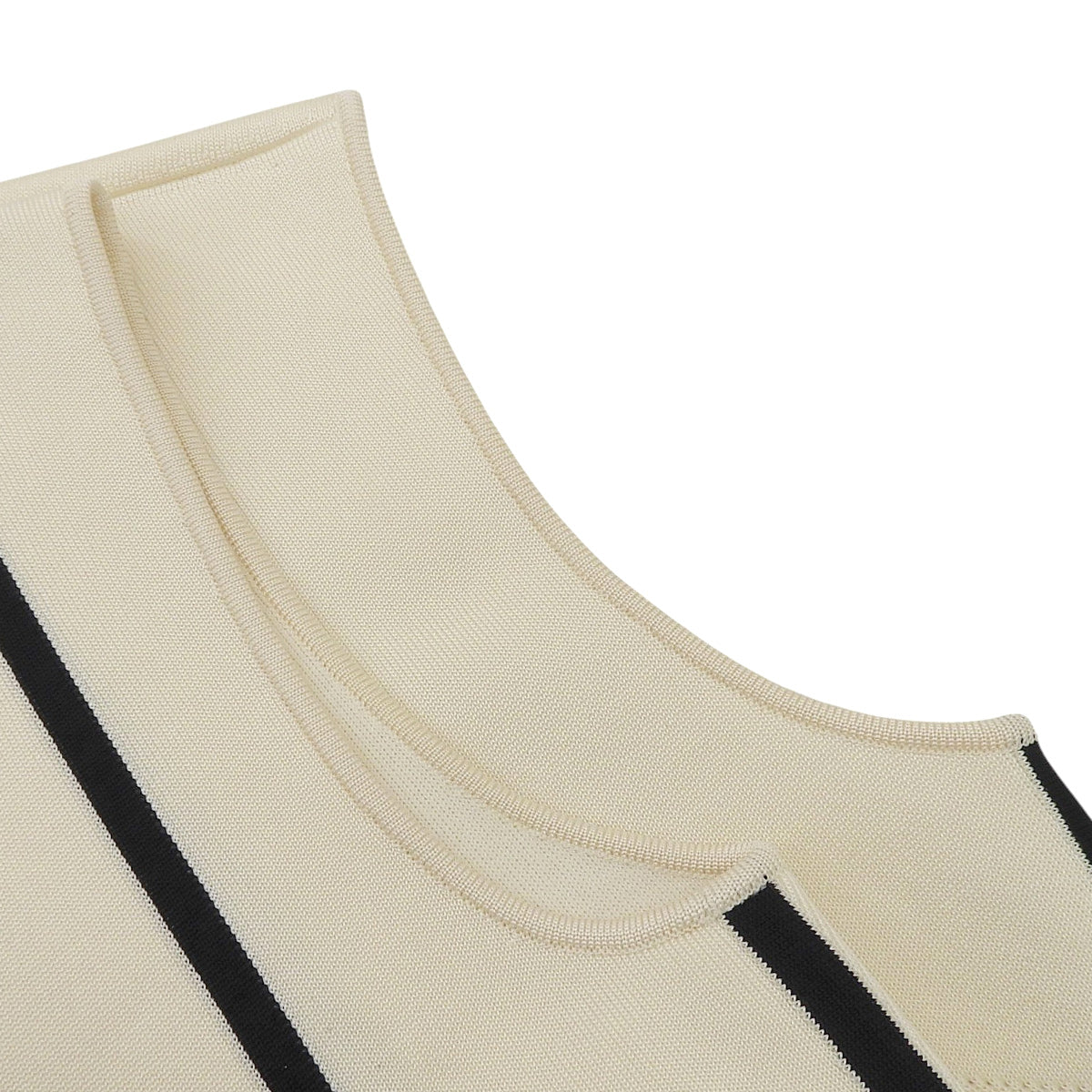 Knit Sleeveless Dress #34 Ivory
