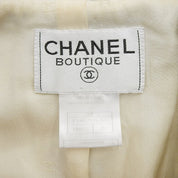 1998 Vintage CC Logo Button Jacket #40 Ivory