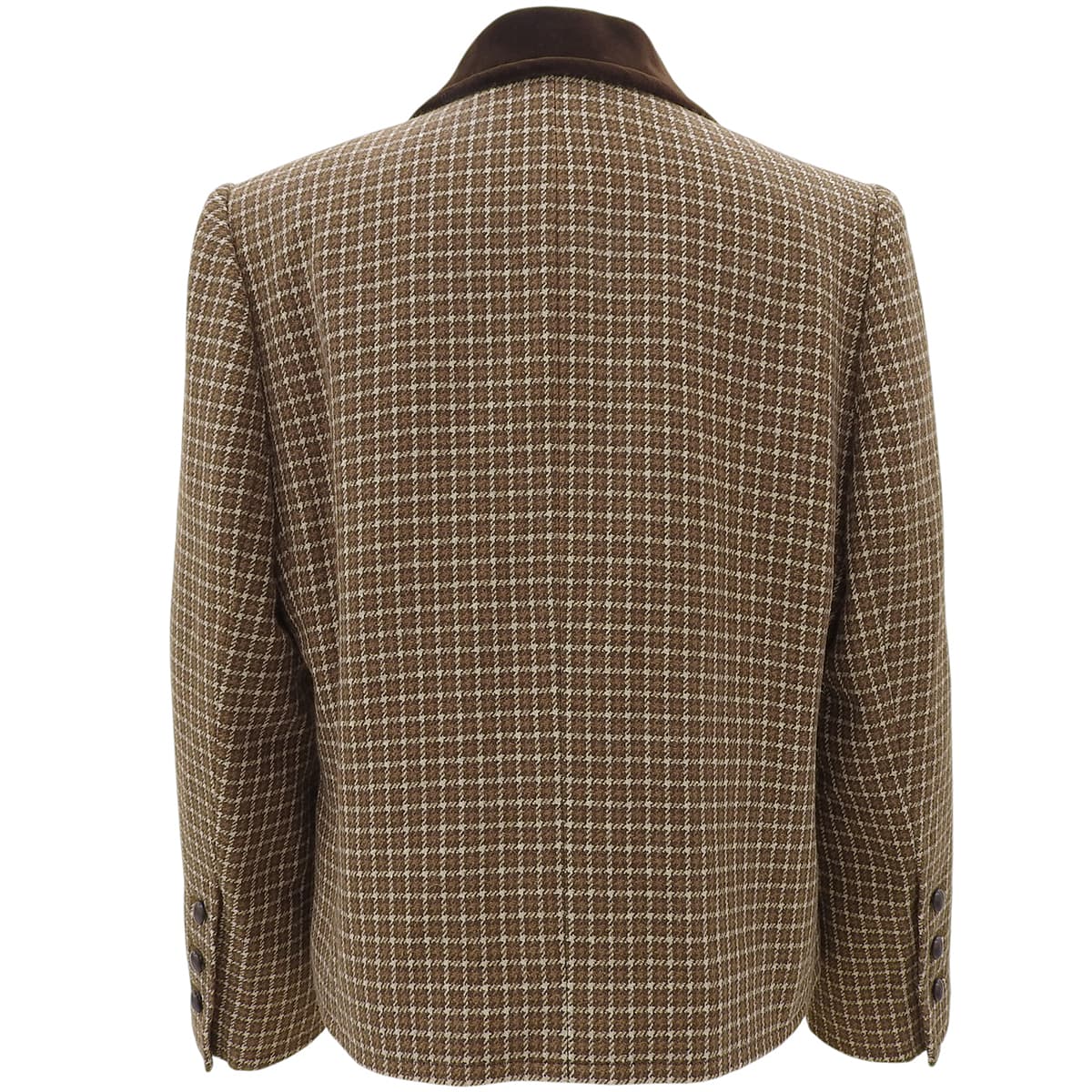 Check Pattern Jacket #13 Brown
