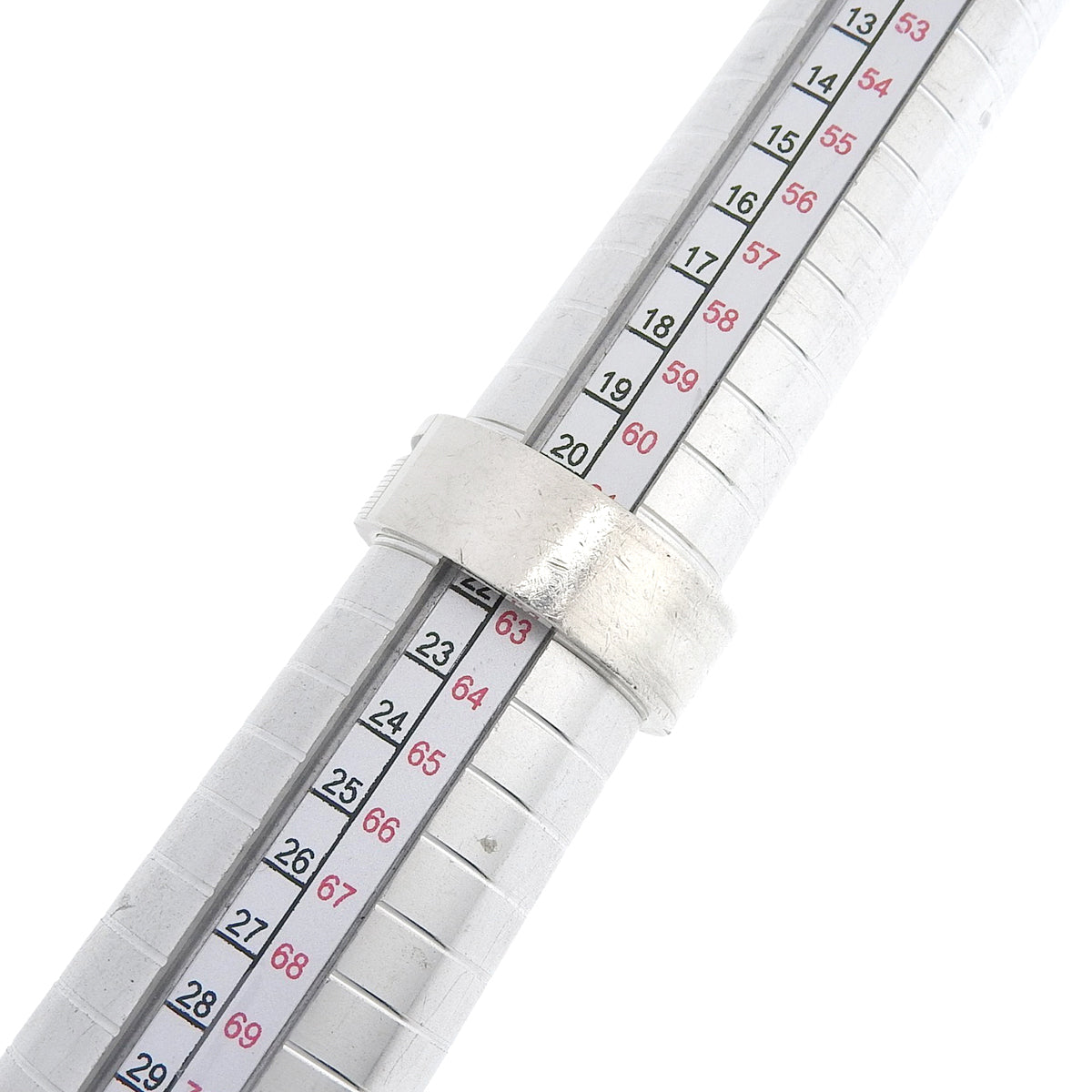SV925ブランデッドカットアウトGリング #61 シルバー