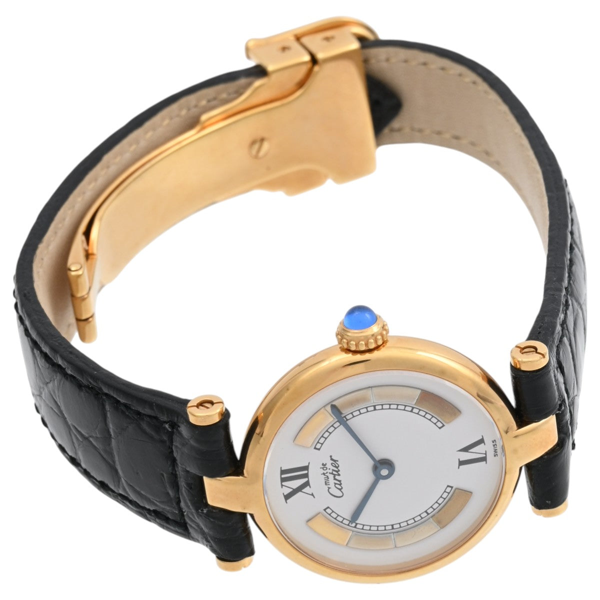 Must Vendôme Vermeil SM W1006554 Quartz White