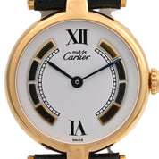Must Vendôme Vermeil SM W1006554 Quartz White